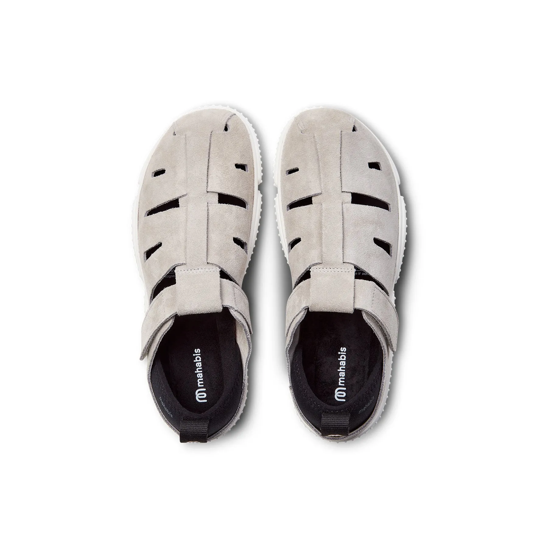 Dreamer Sandals in Lunar Grey x White