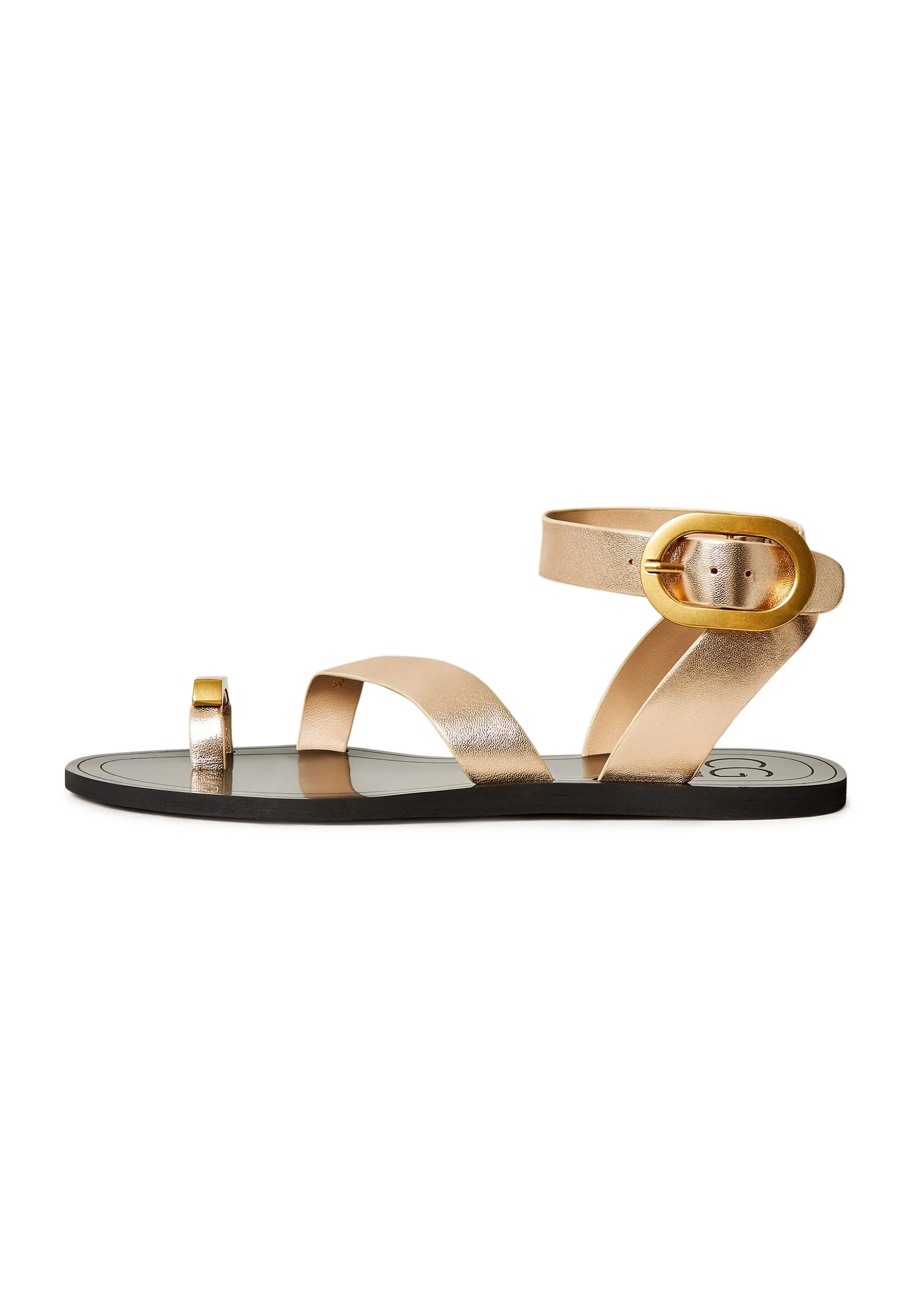 Flat Sole Sandals Paula - Gold