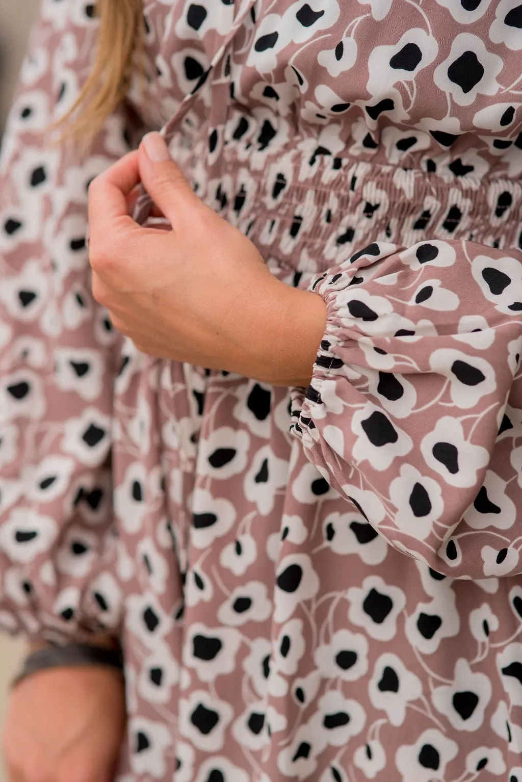 Floral Fun Cinched Dress