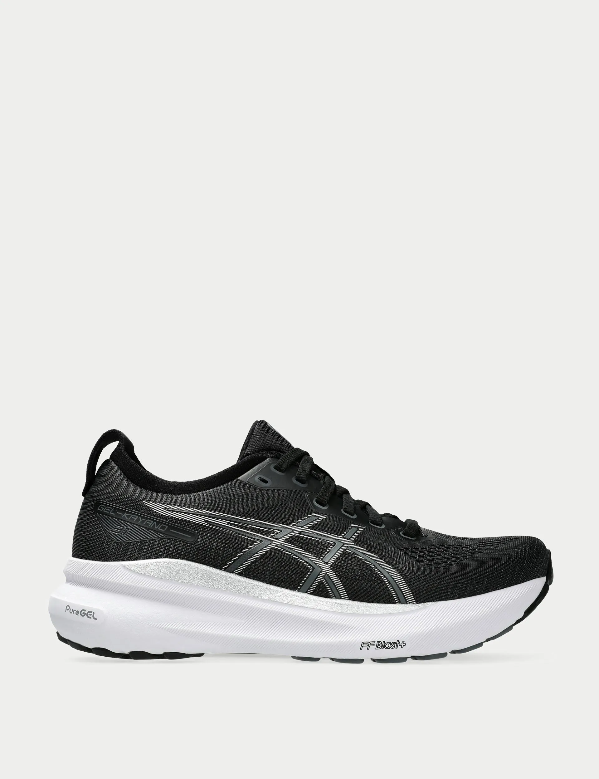 Gel Kayano 31 Black/Pure Silver