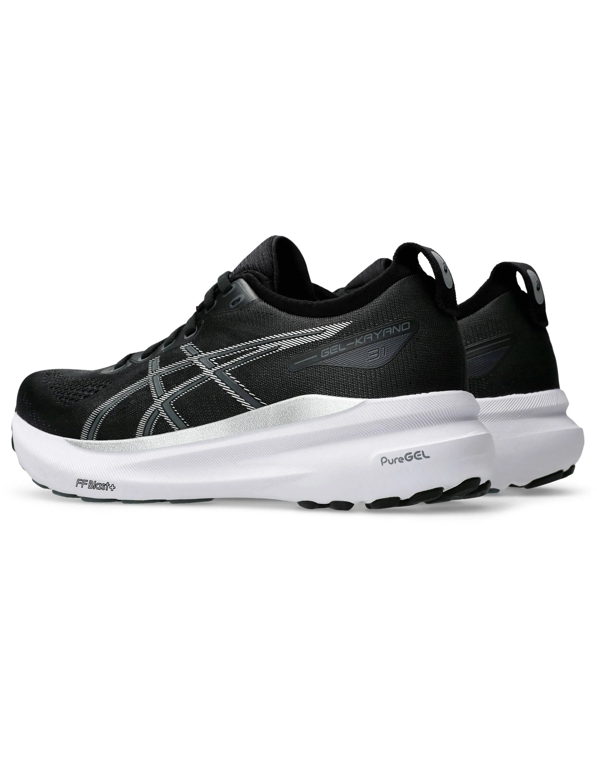 Gel Kayano 31 Black/Pure Silver