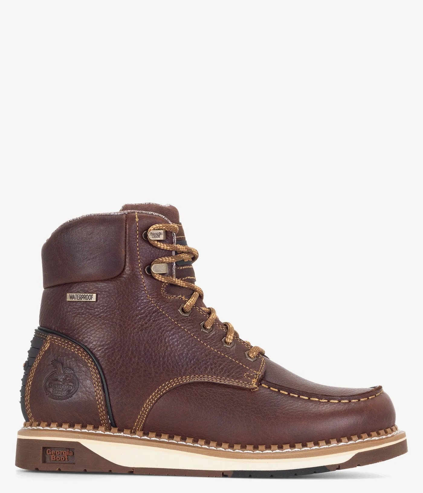 Georgia Boot AMP LT Moc-Toe Waterproof Work Boot - Men