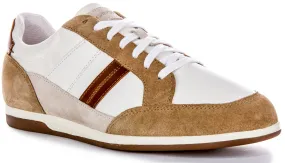 Geox U Renan A In White Brown For Men