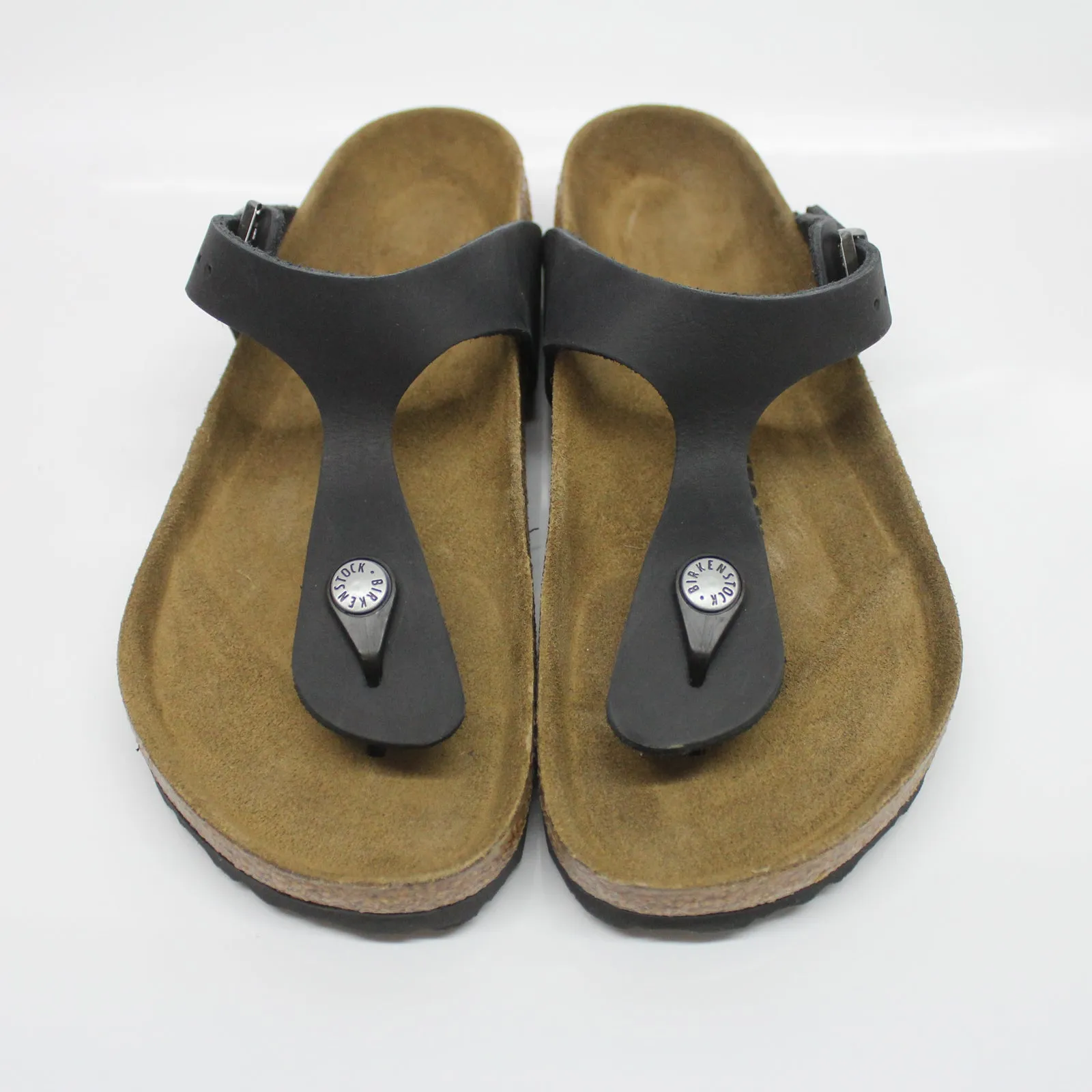 Gizeh BS Natural Leather Unisex Comfort Sandals - UK 5 - US 7 Women / 5 Men - EU 38