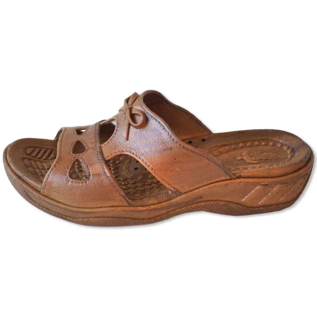 Golden Brown Bow™ - Pali Hawaii Sandals