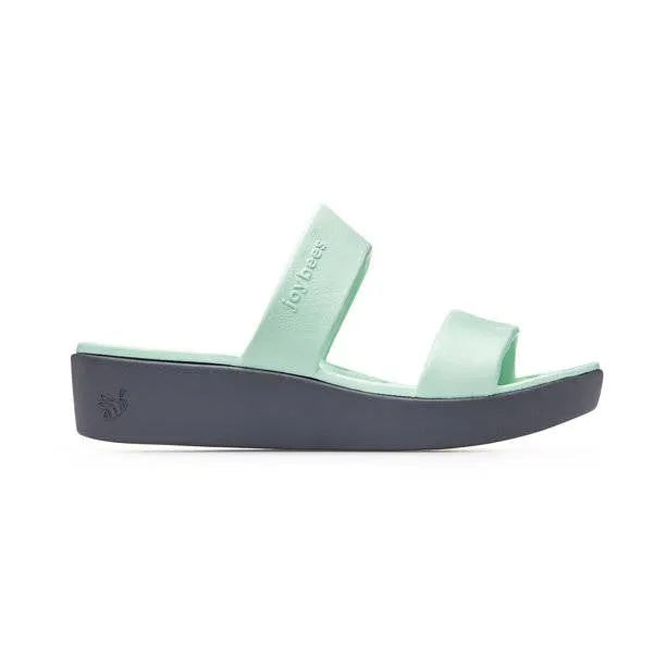 Joybees Womens The Cute Sandal Dried Mint Charcoal