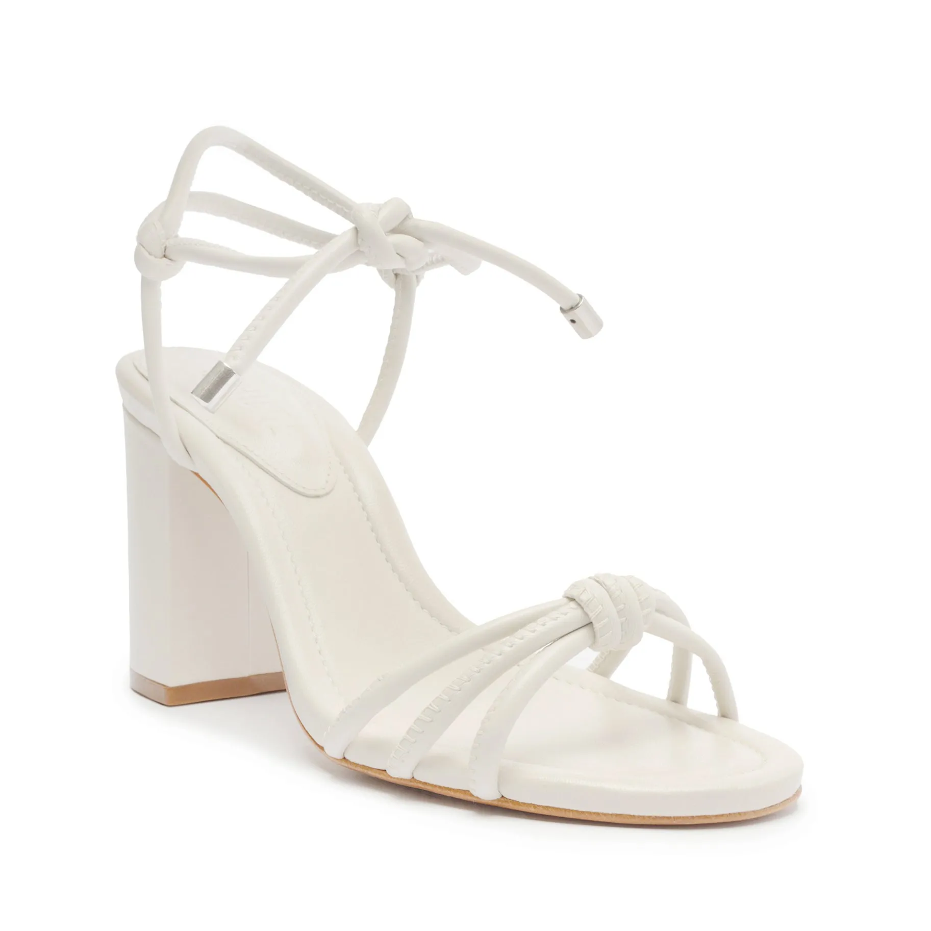 Kate High Block Leather Sandal