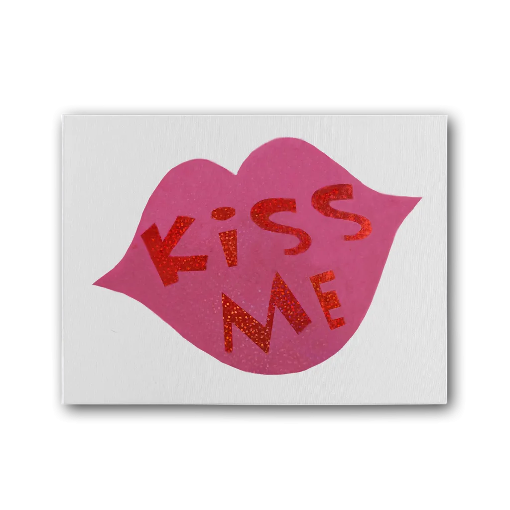 KissMe Premium Stretched Canvas