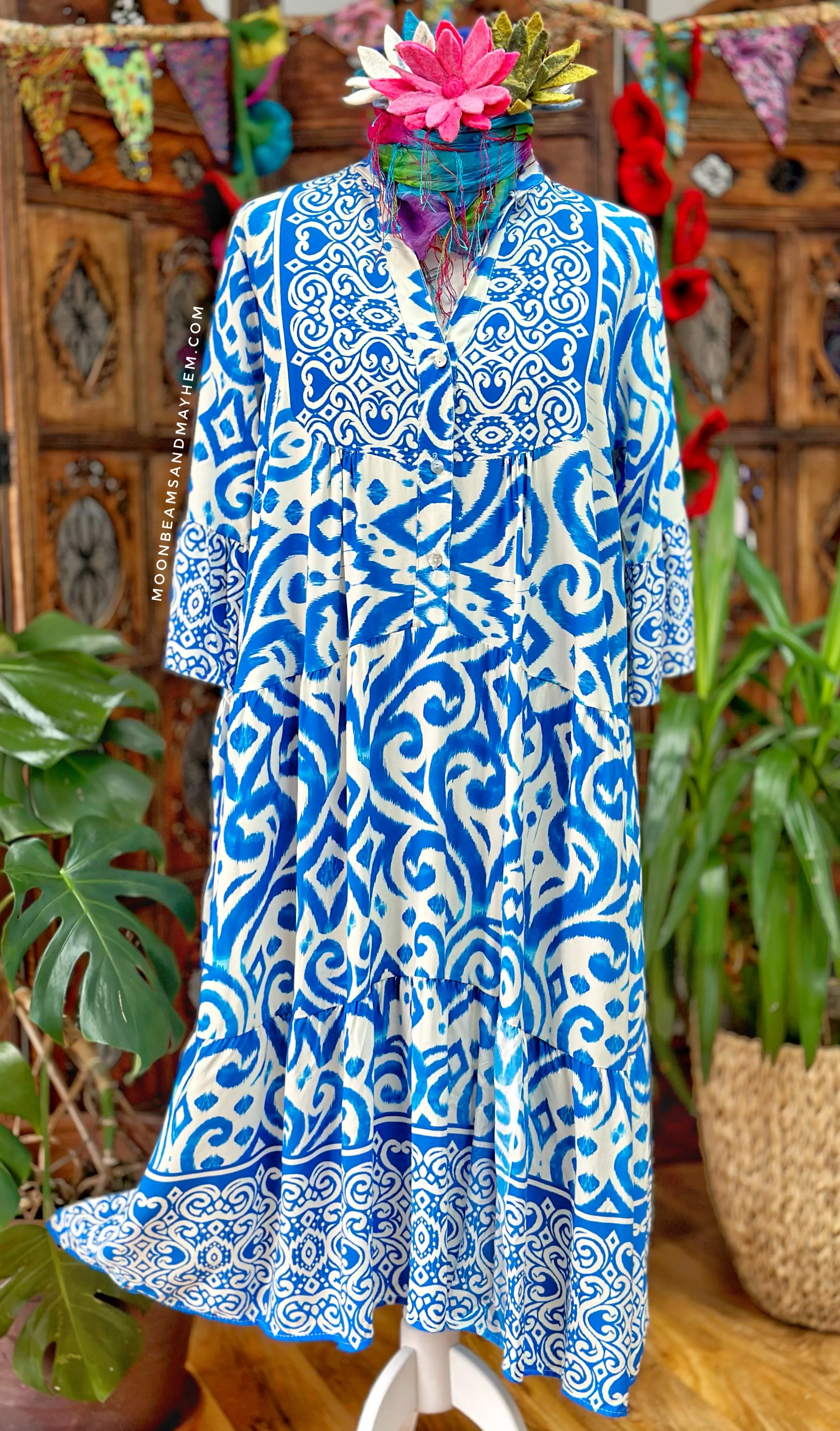 LAPIS BLUE SIENNA DRESS