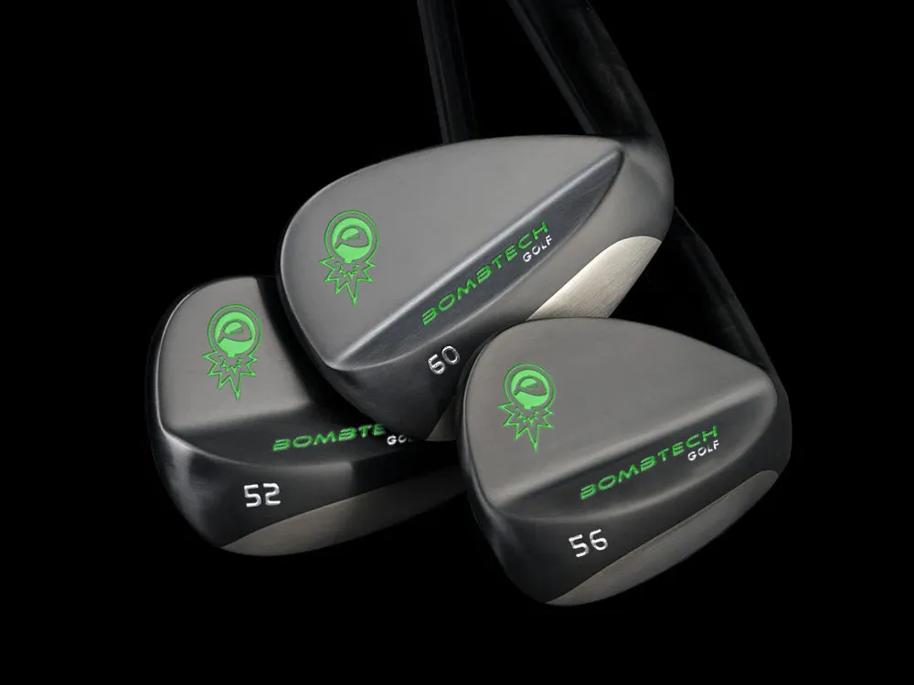 Left Handed BombTech 52, 56 and 60 Wedge Set