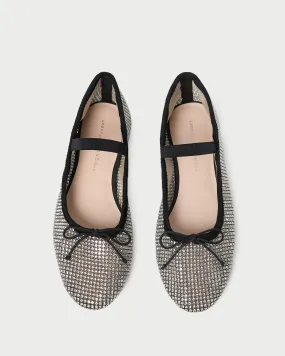 Leonie Crystal Ballet Flat