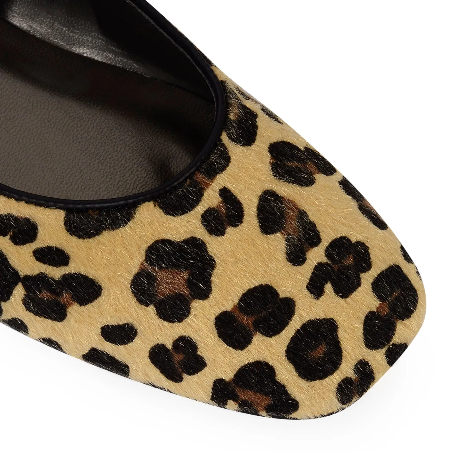 Leopard Print Slip On Bellies