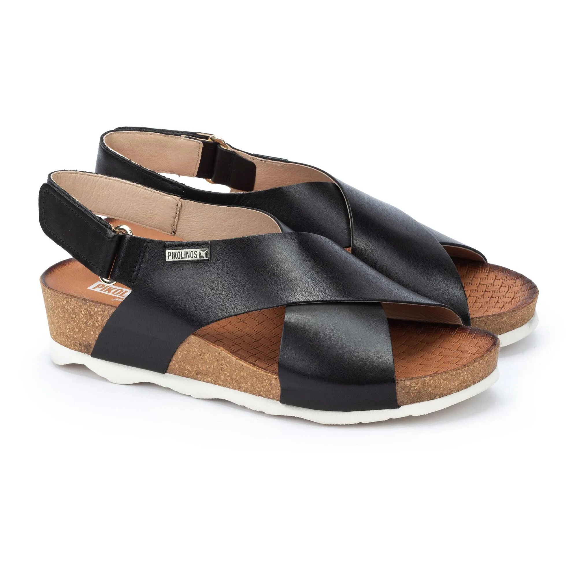 MAHON Cross-Strapped Sandals