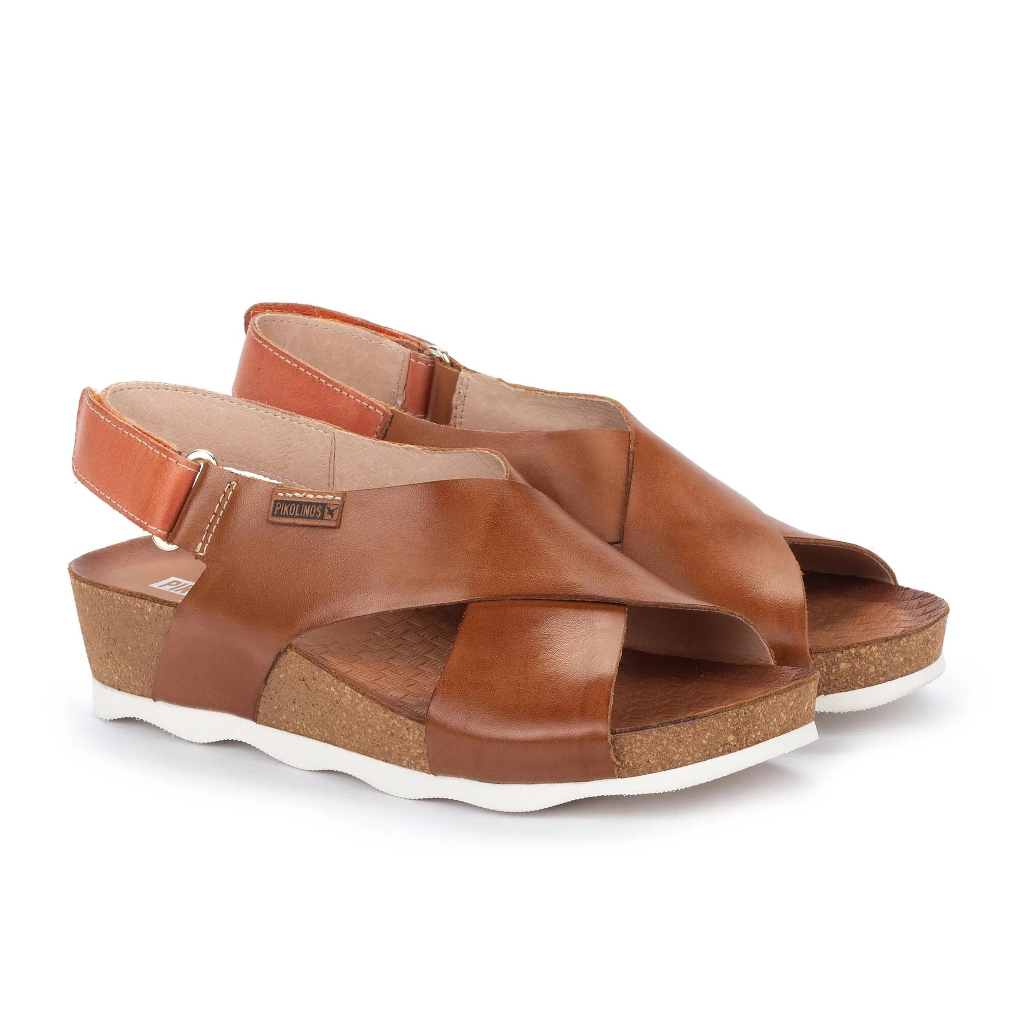 MAHON Cross-Strapped Sandals