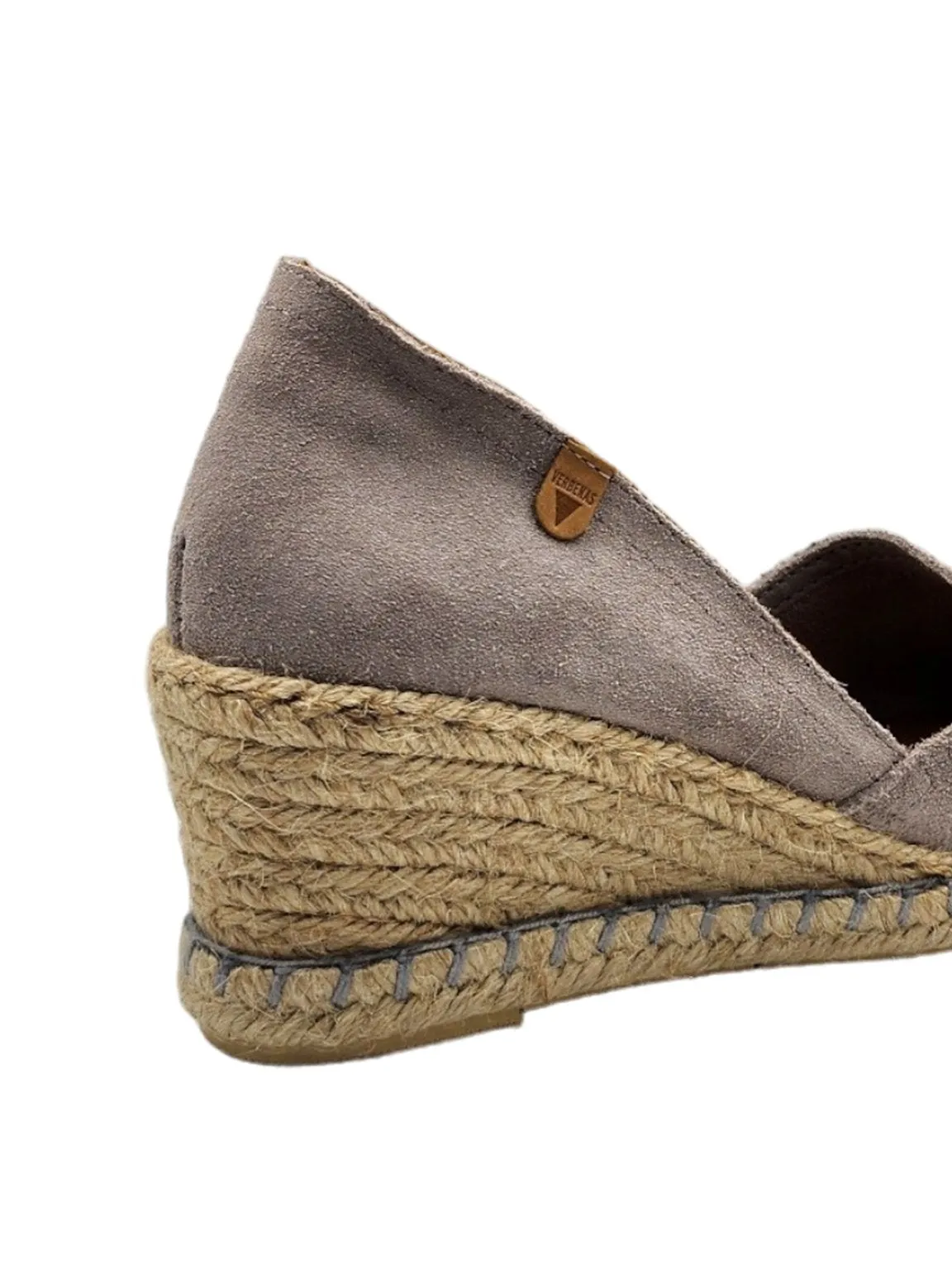 Maika Leather Espadrille Wedge