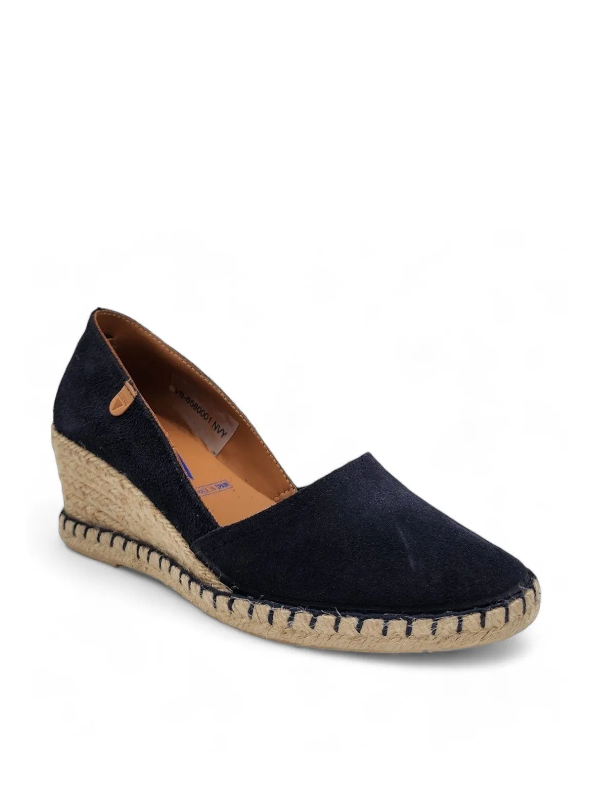 Maika Leather Espadrille Wedge