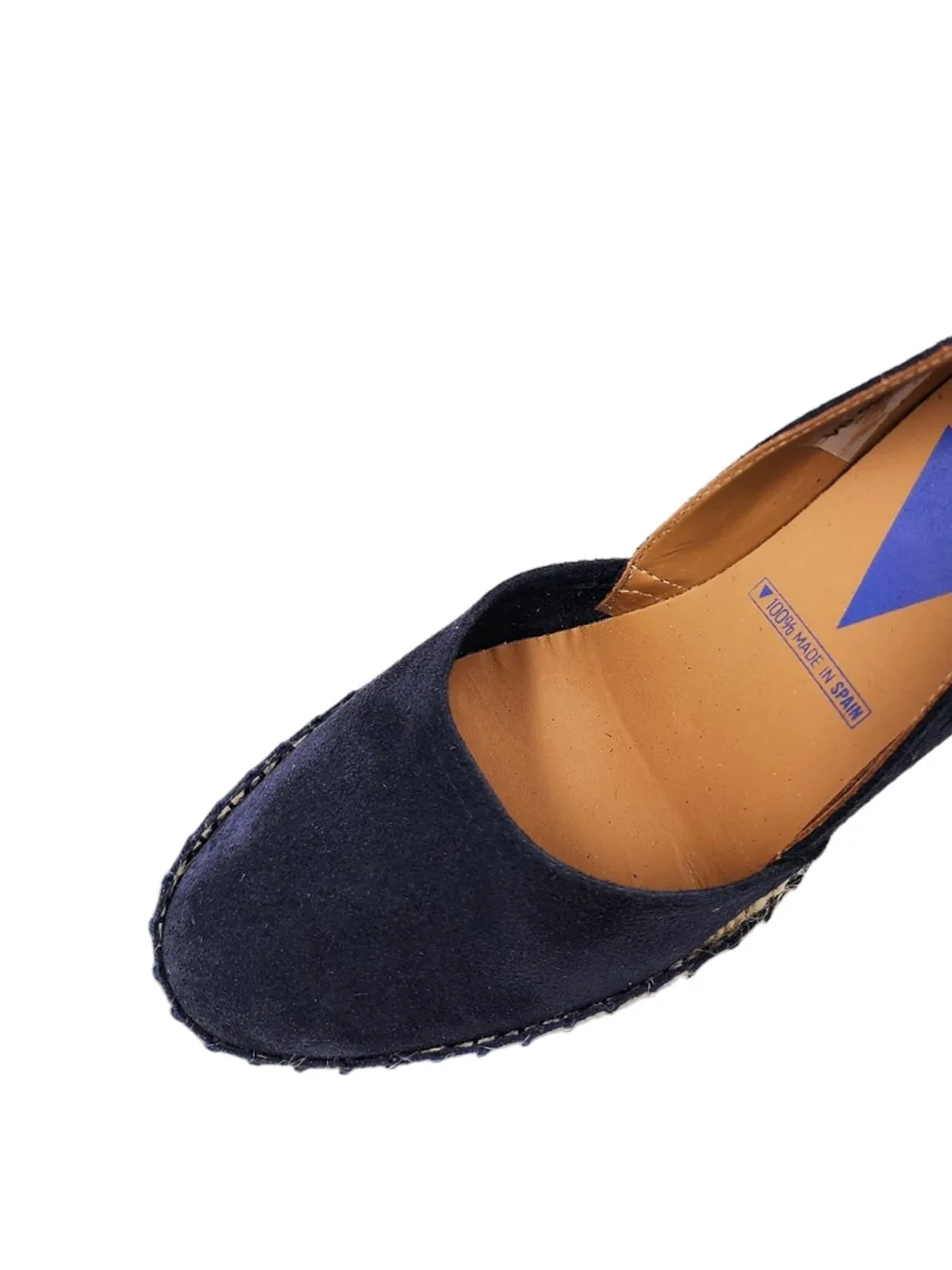 Maika Leather Espadrille Wedge