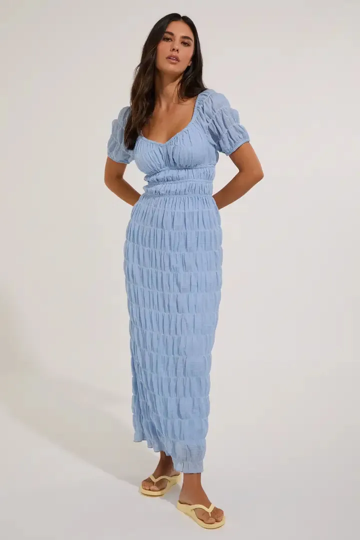 Maude Maxi Dress -Ocean