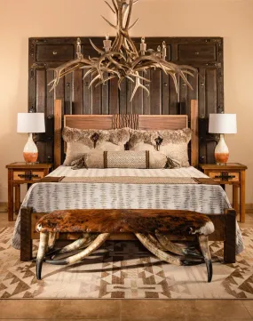 Montana Morning Modern Rustic Bed