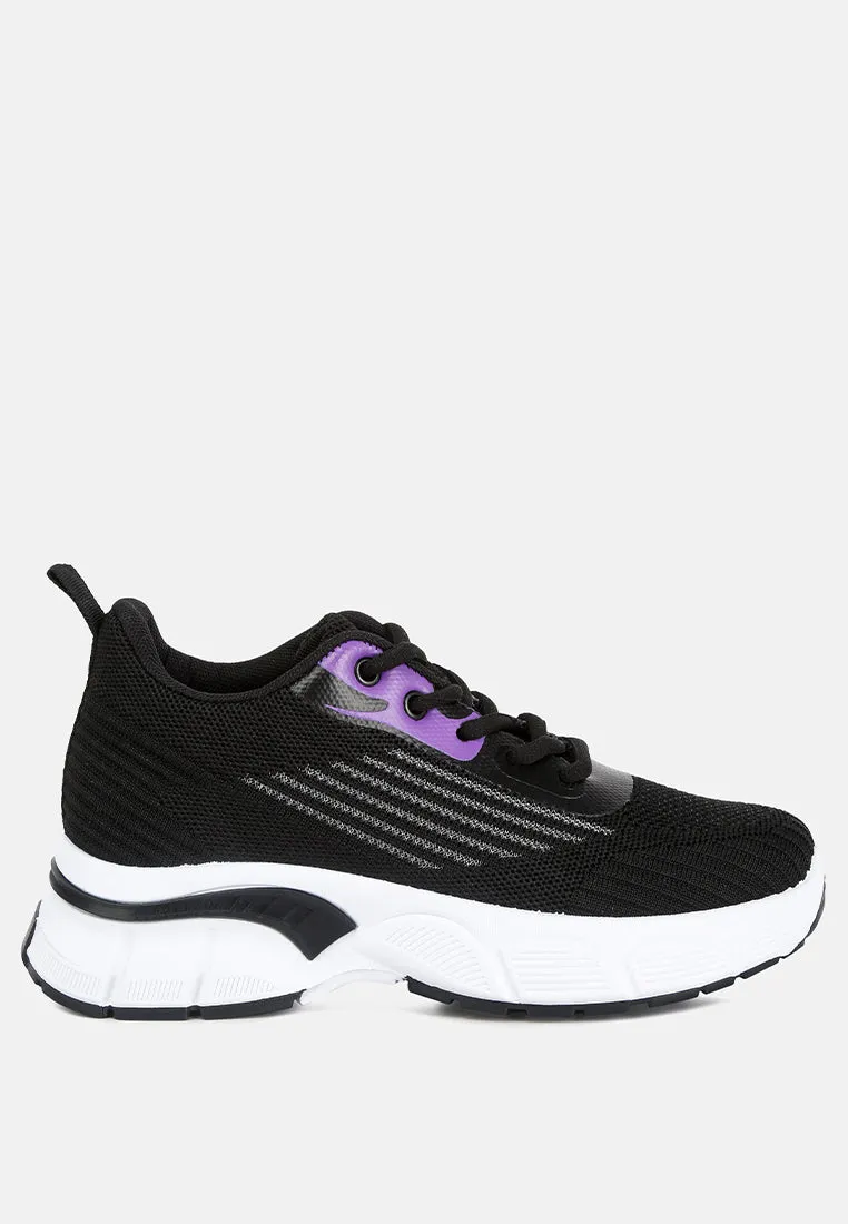 Neolyne Lug Sole Athletic Sneakers