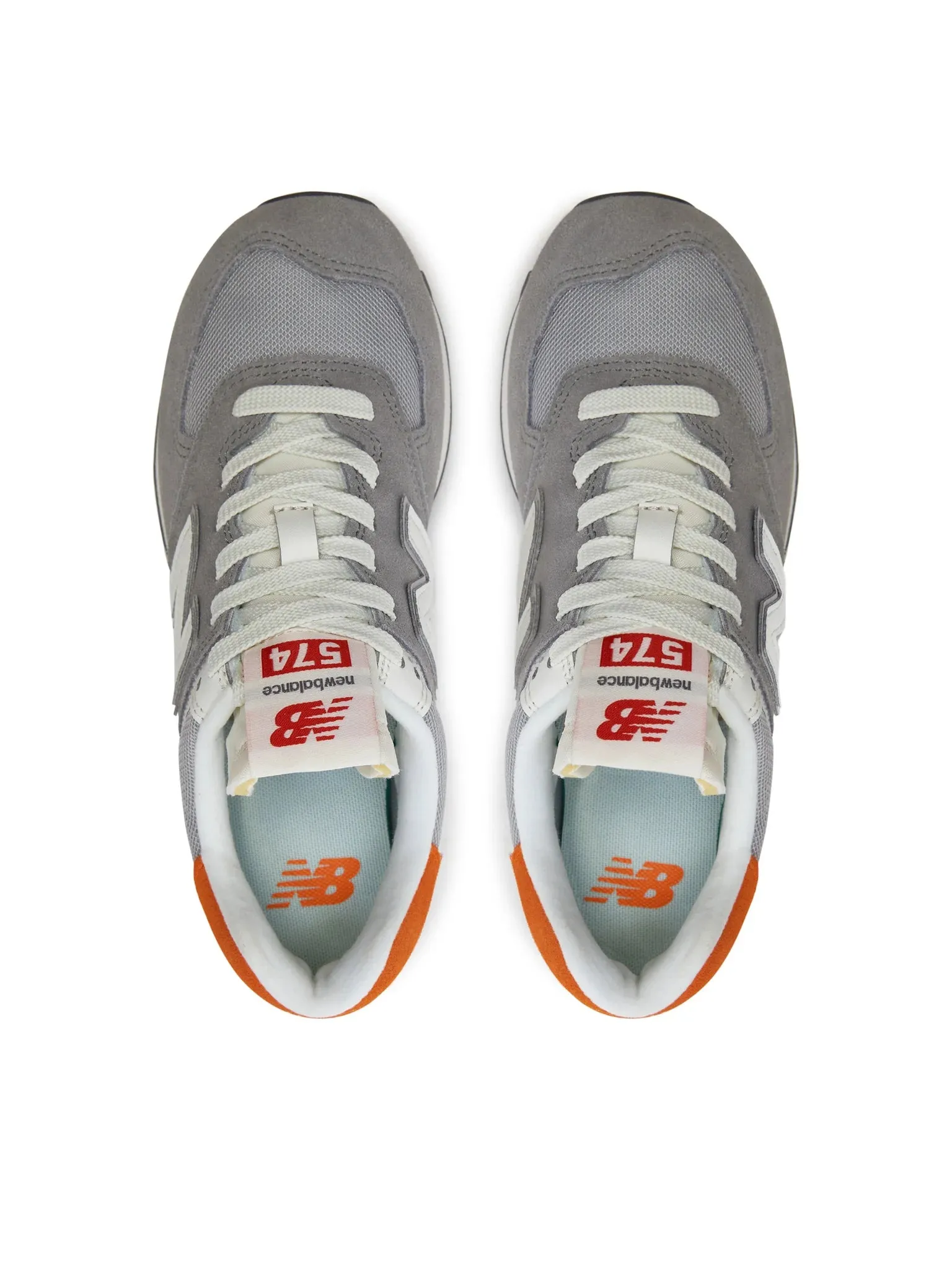 New Balance - 574 Grey/Orange