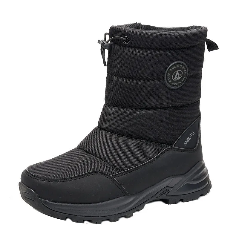 Owlkay High-top Waterproof Warm Leisure Snow Boots