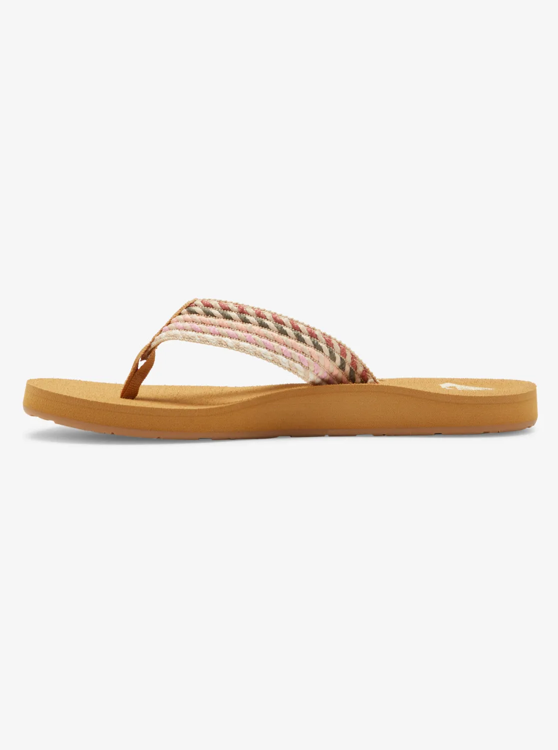 Porto Rope Flip-Flops - Natural/Crazy Pink