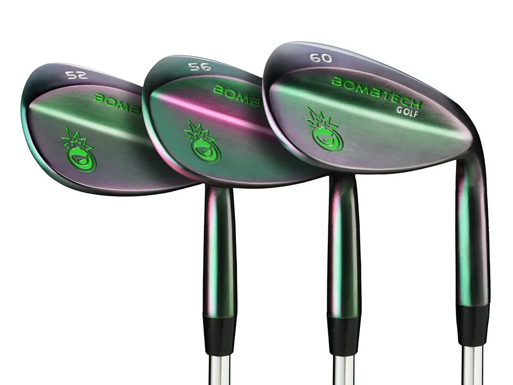 Pre-Owned Limited Edition Midnight Shadow BombTech 52, 56 and 60 Wedge Set