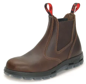 Redback Boots | Jarrah Brown Soft Toe Boot (UBJK)