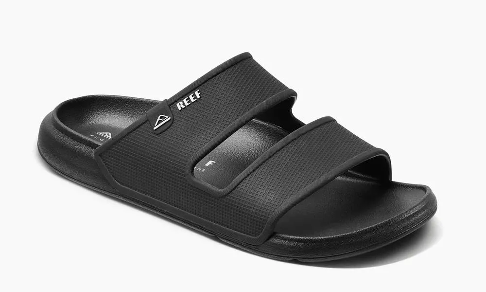 Reef Mens Oasis Double Up Slide Black