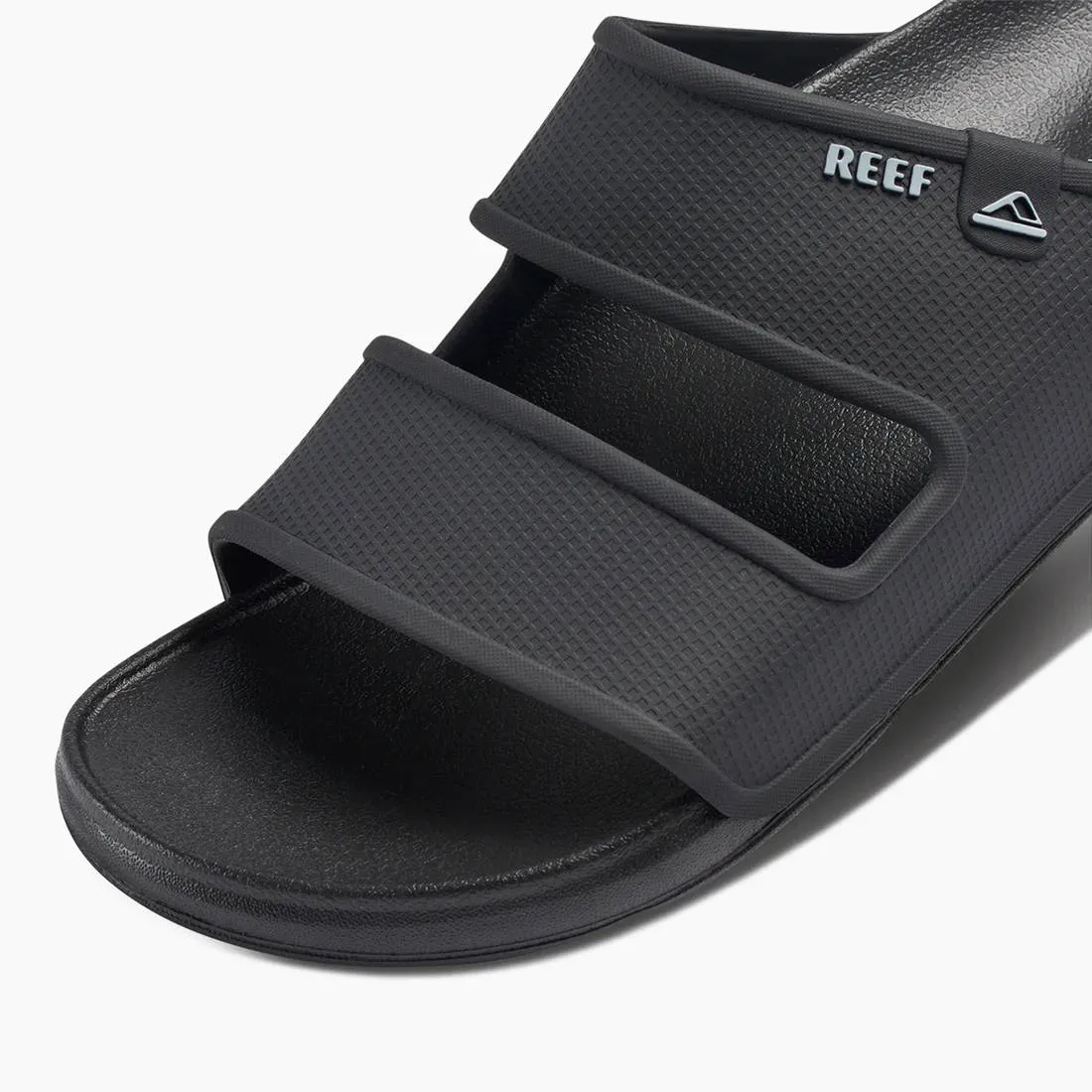 Reef Mens Oasis Double Up Slide Black