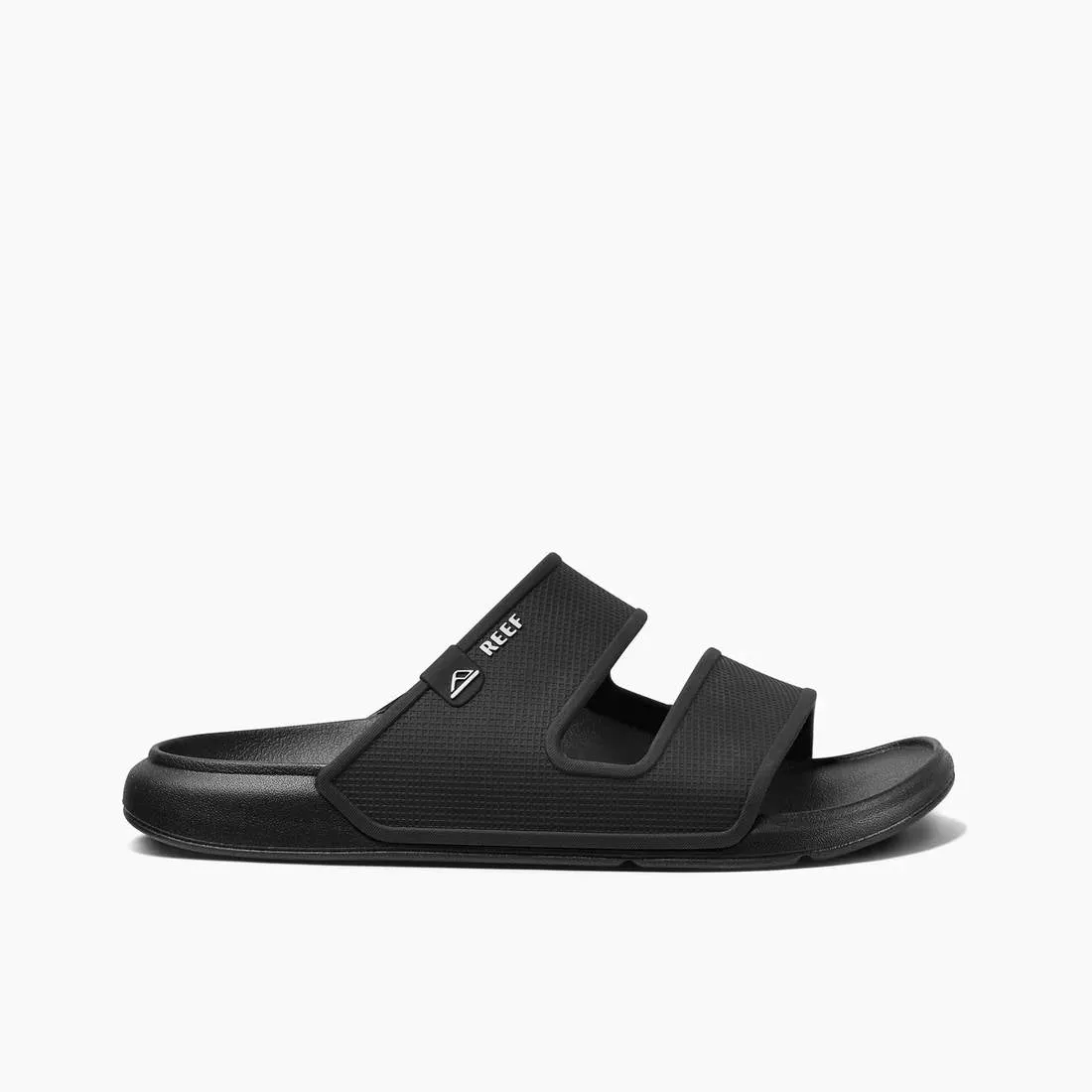 Reef Mens Oasis Double Up Slide Black