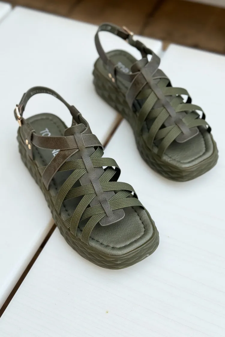 Rocklee Strappy Sandals | FINAL SALE