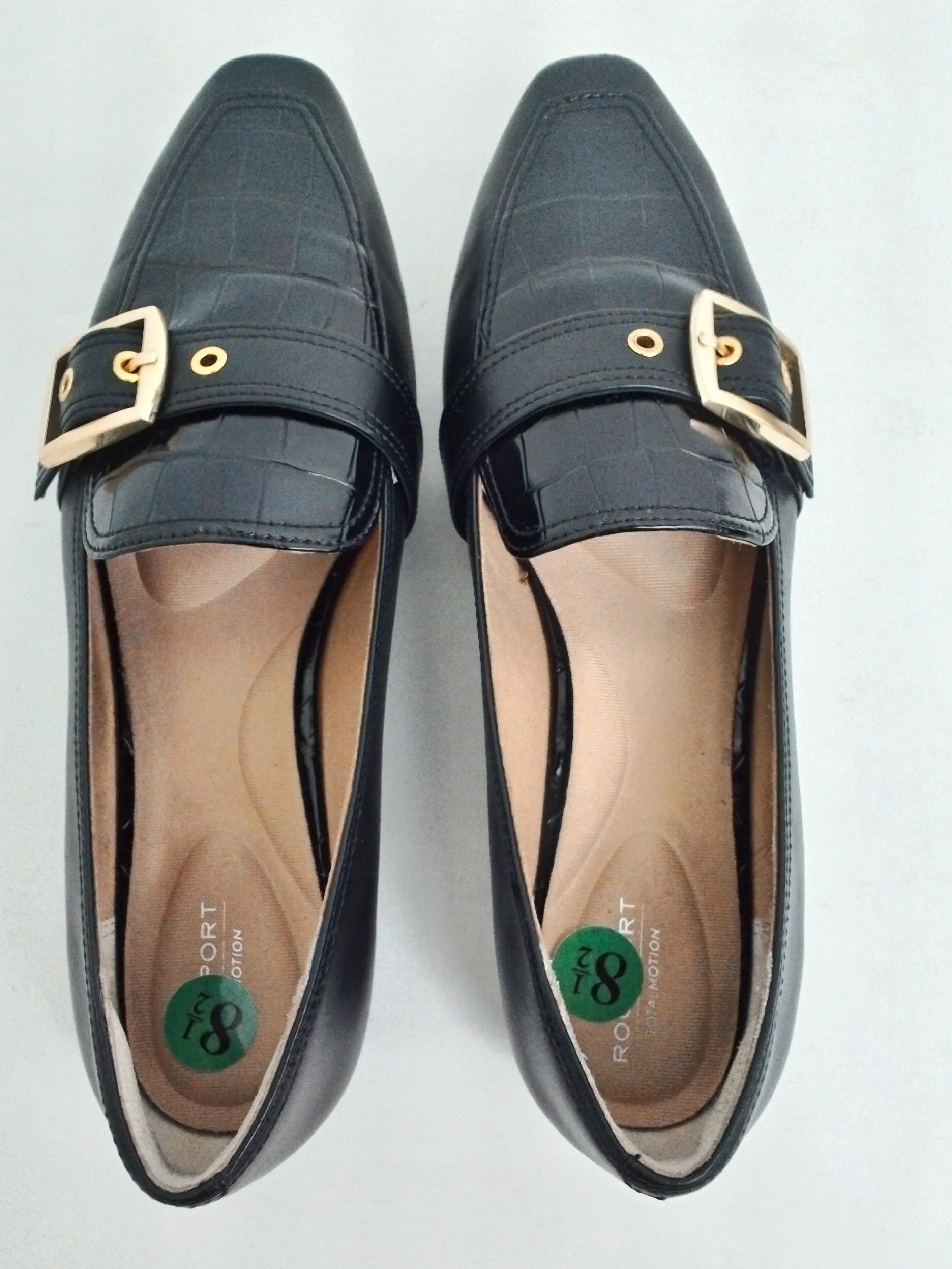 Rockport Women's Black Flats Size 8.5