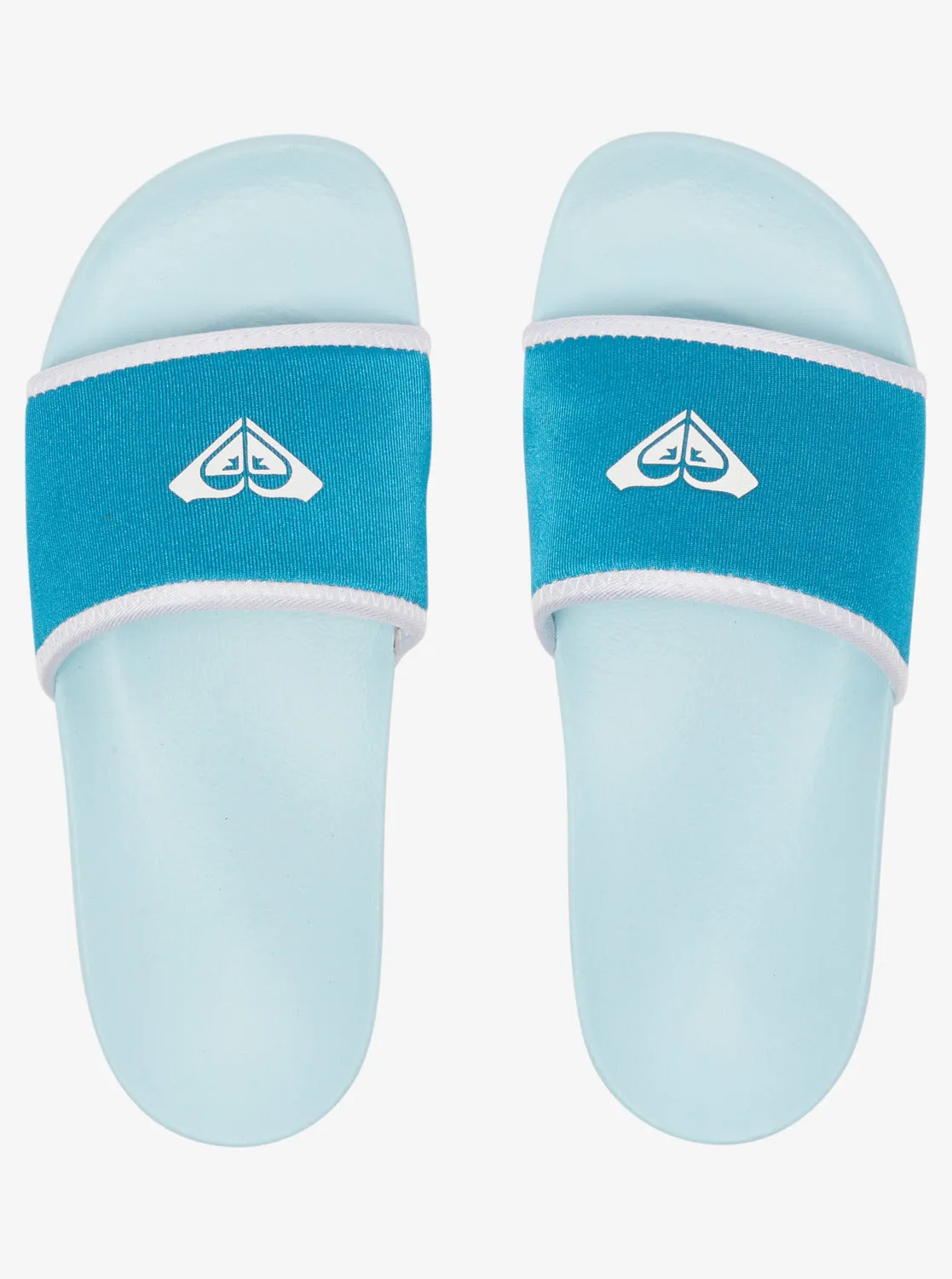 Roxy Life Step Into You Sandals - White/Aqua