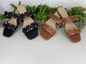 Studded Sandals