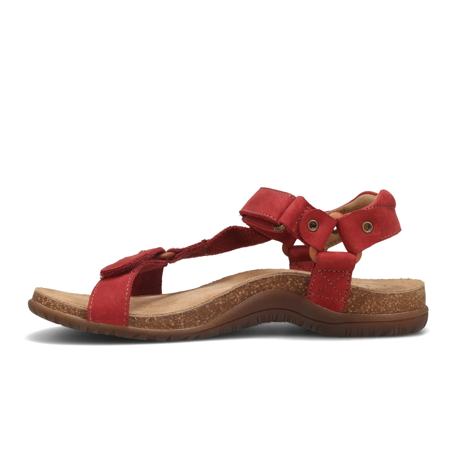 Taos Mixer Backstrap Sandal (Women) - Red Nubuck