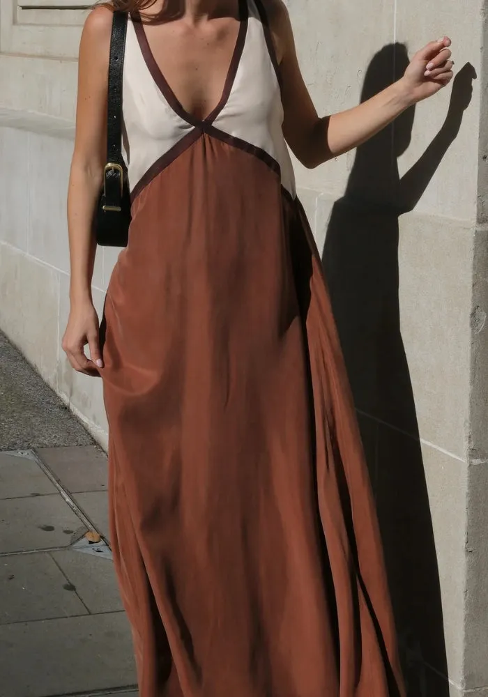 The Naomi Dress - Ochre