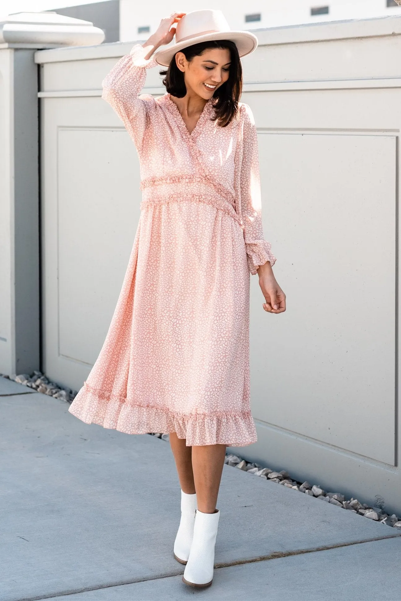 The Savannah Dress: Pink