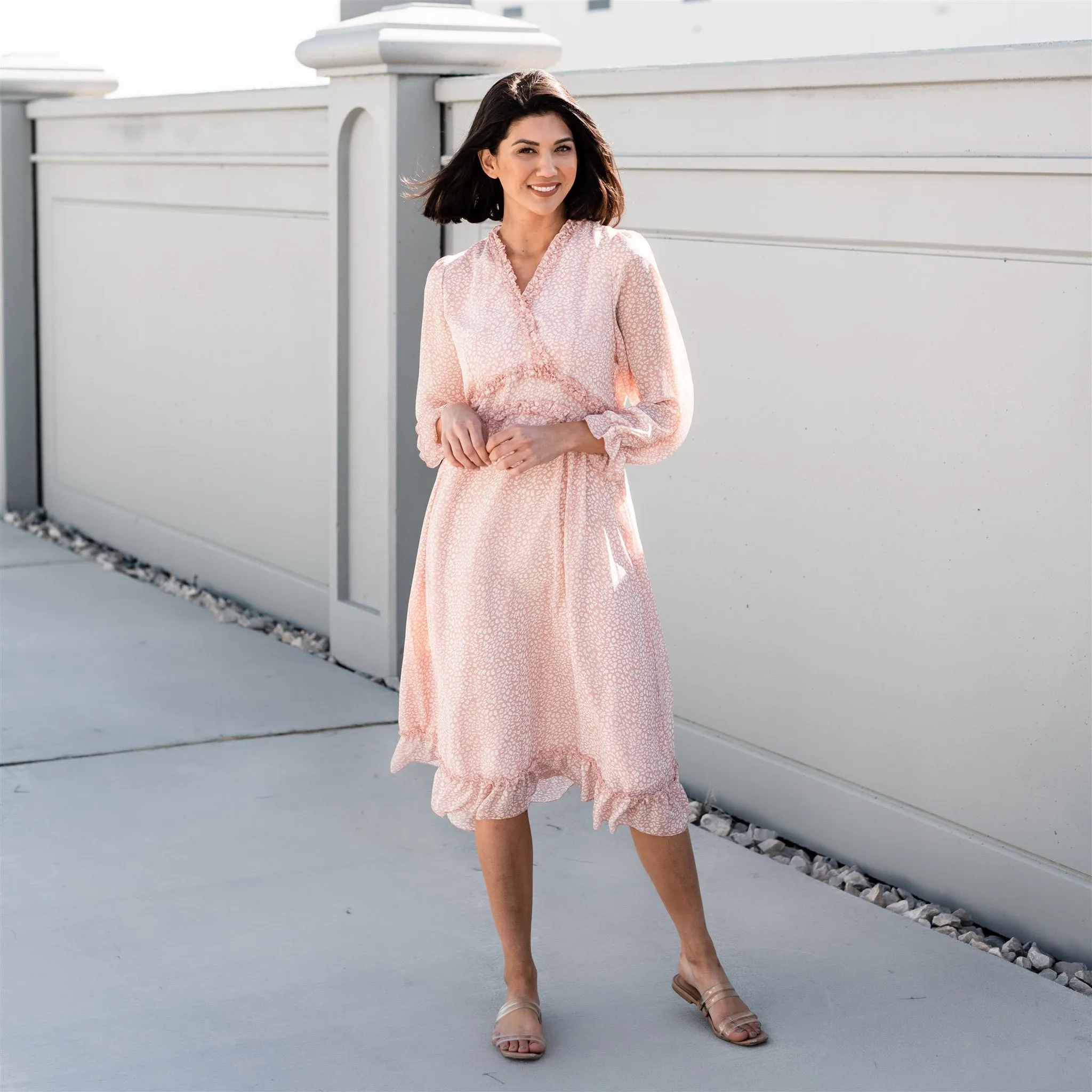 The Savannah Dress: Pink