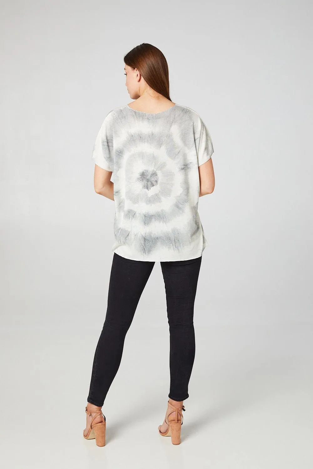 Tie Dye V-Neck T-Shirt