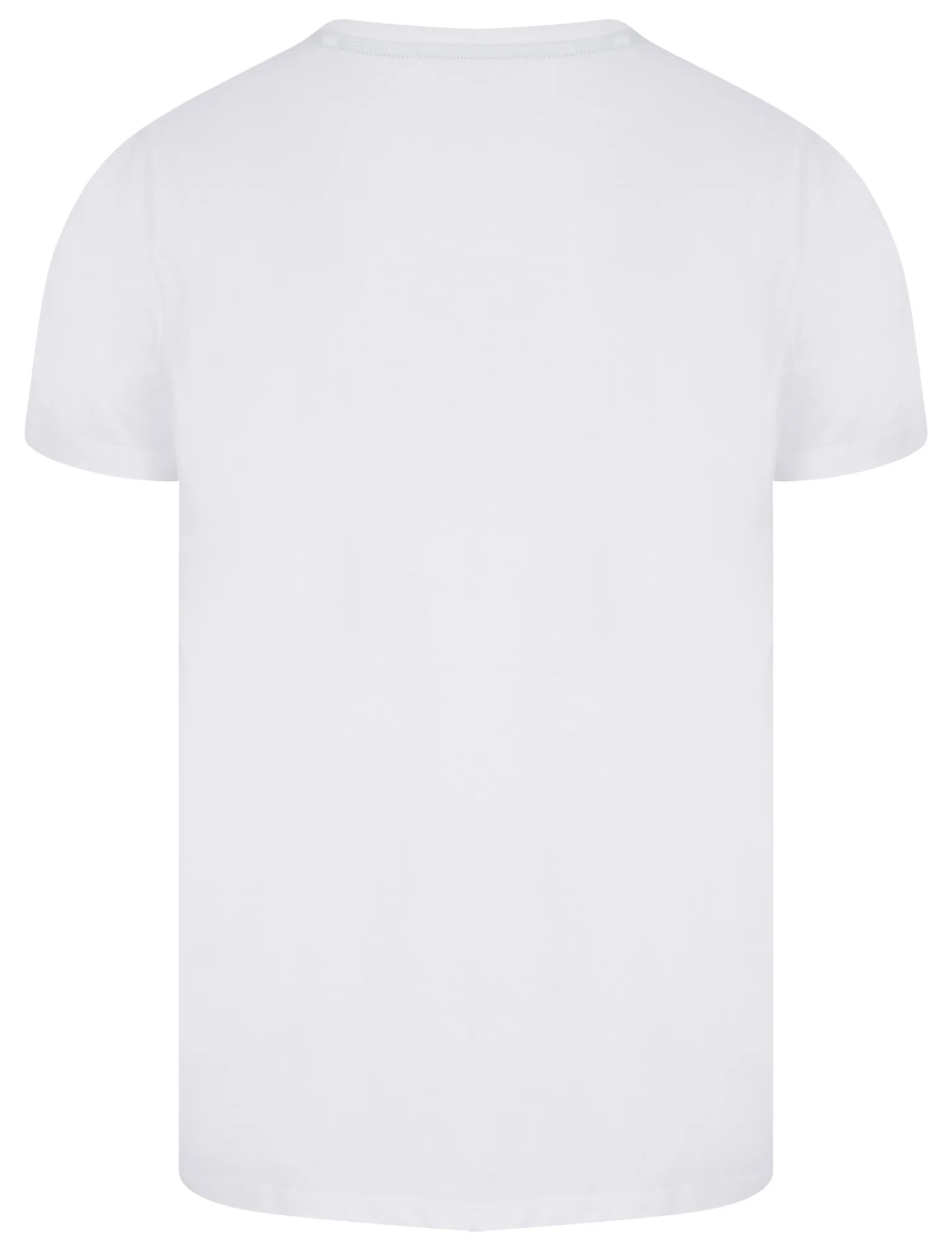 To The Waves Motif Cotton Jersey T-Shirt in Bright White - South Shore