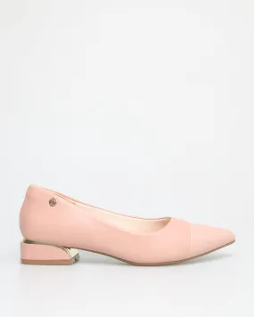 Tomaz NN237 Ladies Pointy Flats (Pink)