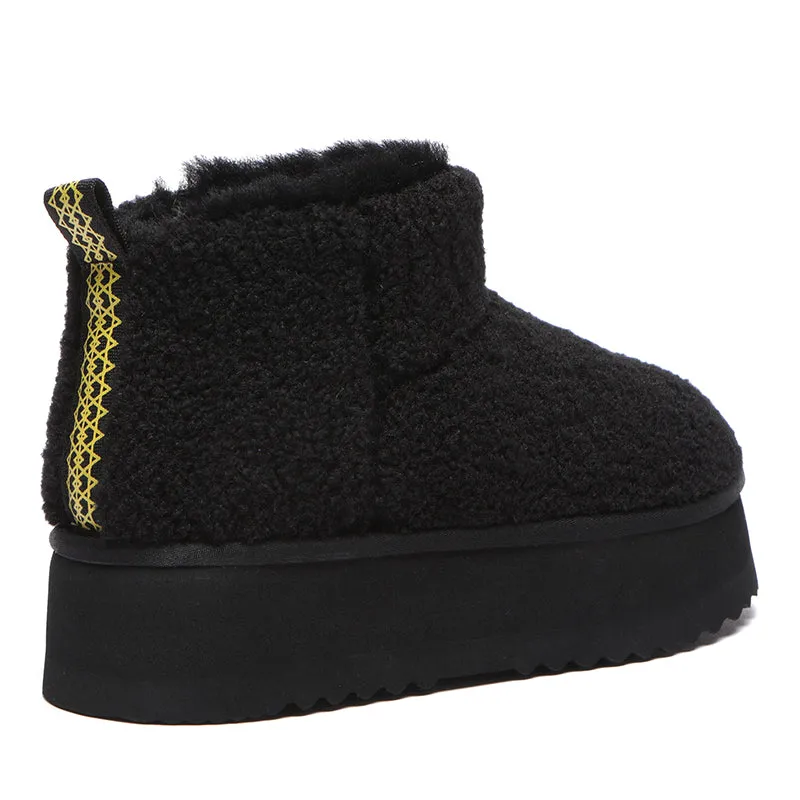 ULTIMATE Sheepskin Comfy Boots Platform