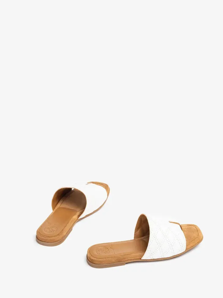 Unisa Cartum Sandals White