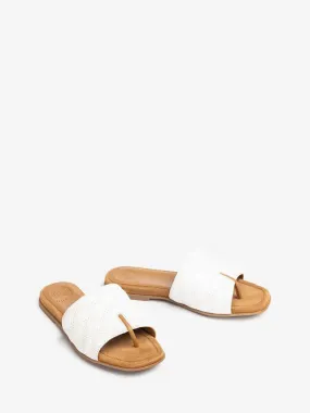 Unisa Cartum Sandals White