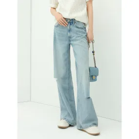 Vintage Flared Blue Jeans