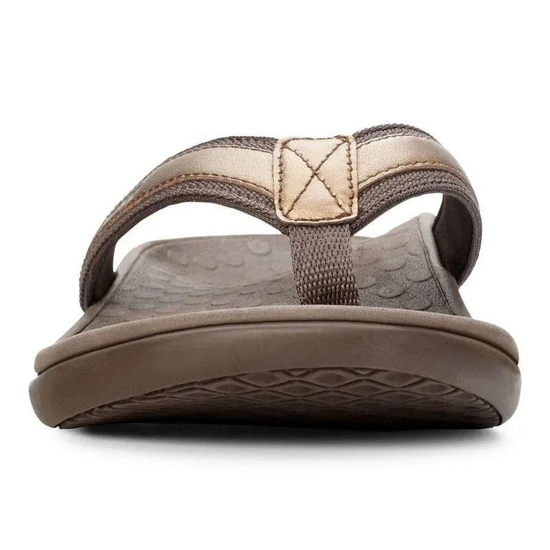 Vionic Tide Bronze Metallic Women's Sandal