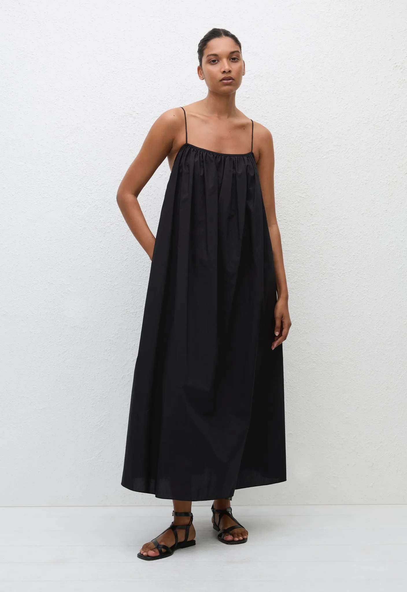 Voluminous Sundress -  Black