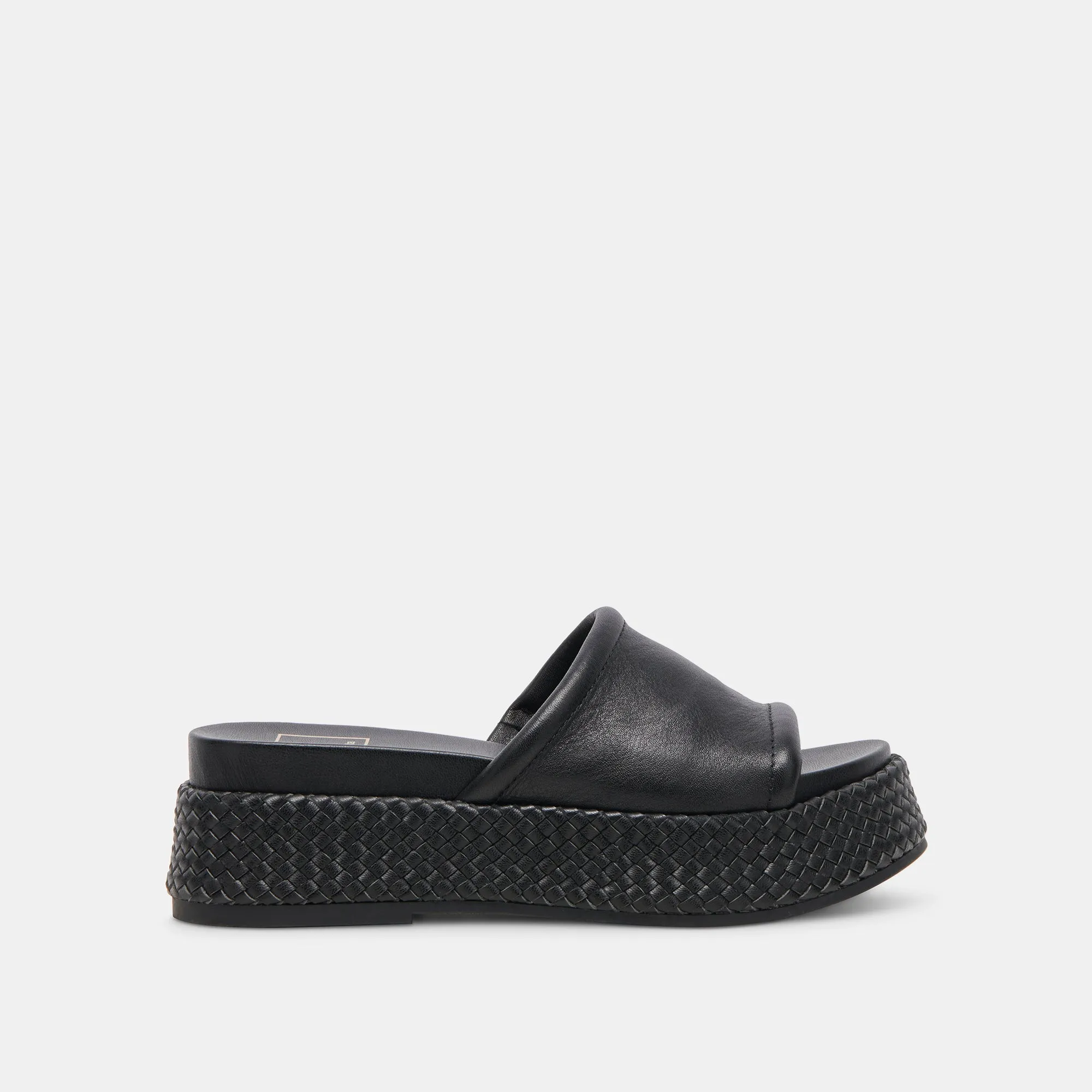 WIMSYN SANDALS BLACK LEATHER